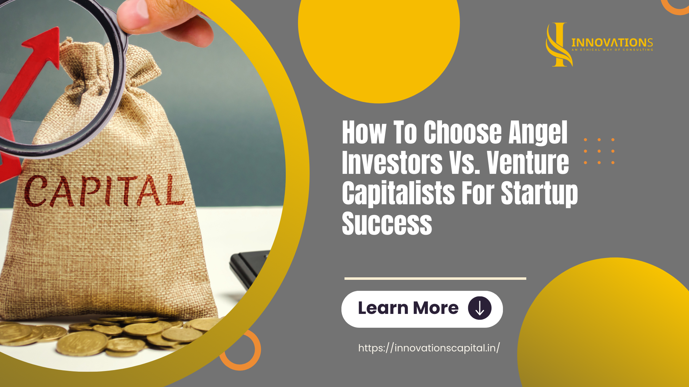 how to choose angel investors vs venture capitalists for startup success